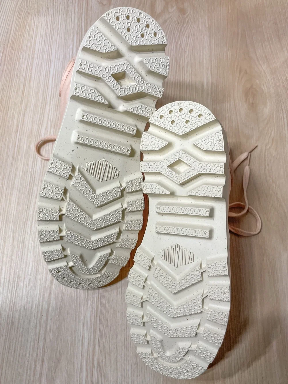 Palladium Pampa Hi Zip Organic Boots (Peaskin/Blush Pink) - Picture 7 of 11